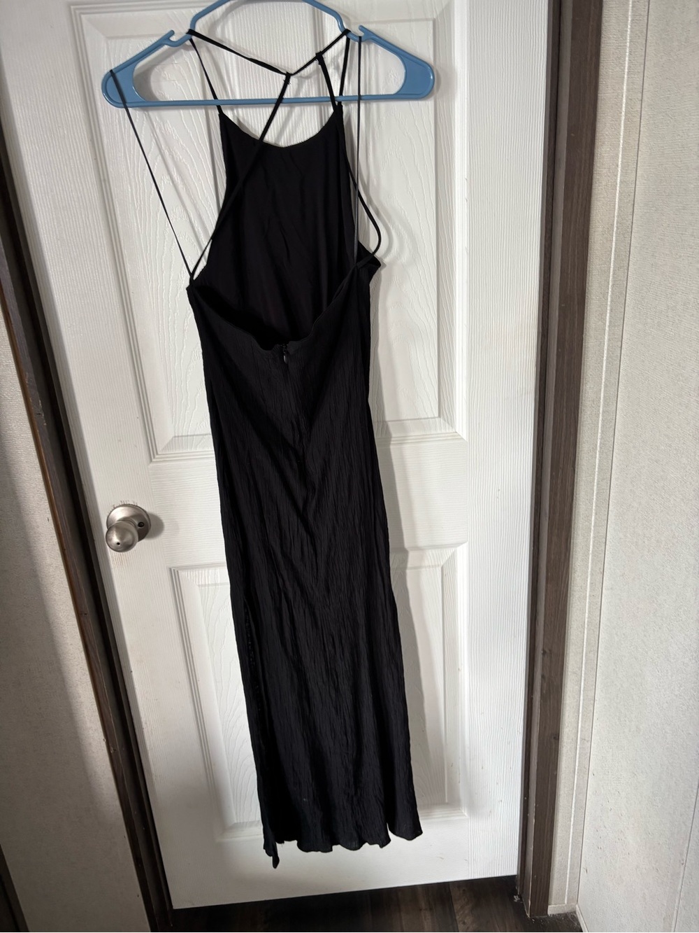 Pull&Bear Black Strappy Maxi Dress - Picture 3 of 6